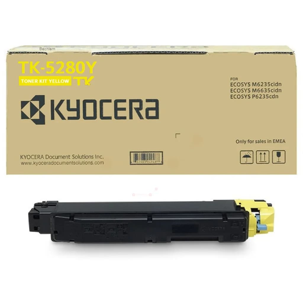 Kyocera Kyocera TK-5280 Y Tonerkassett Gul TK-5280Y Tilsvarer: N/A