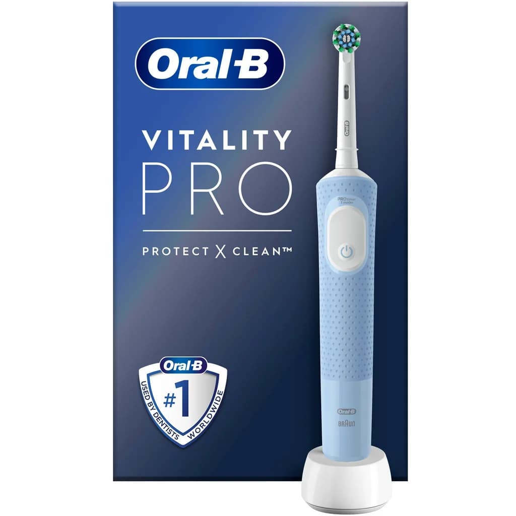 Oral-B Oral-B Vitality Pro Eltannbørste Vapor Blue 4210201446392 Tilsvarer: N/A