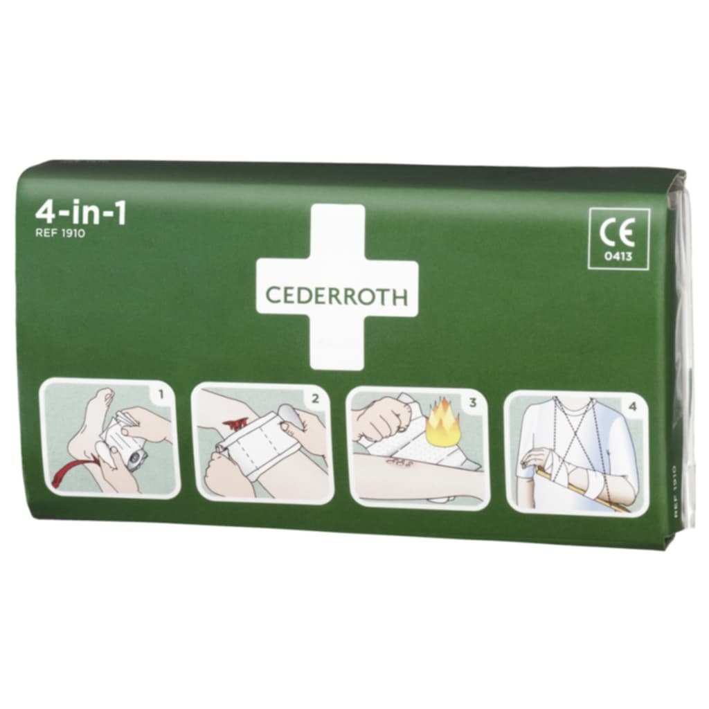 Cederroth Cederroth 4-in-1 blodstopper, stor 1910 Tilsvarer: N/A