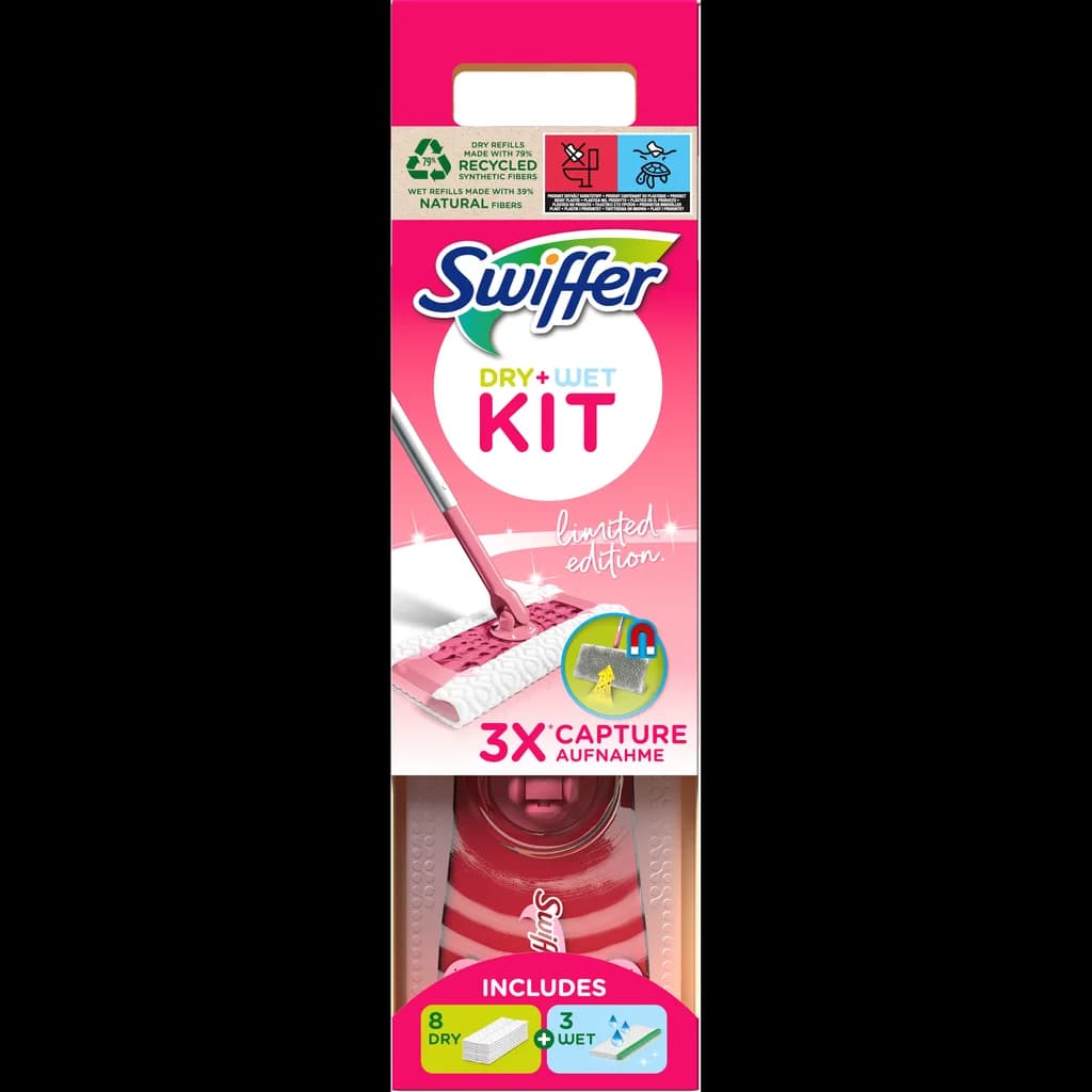 Swiffer Swiffer Sweeper Starter Kit mopp Pink 8006540634127 Tilsvarer: N/A