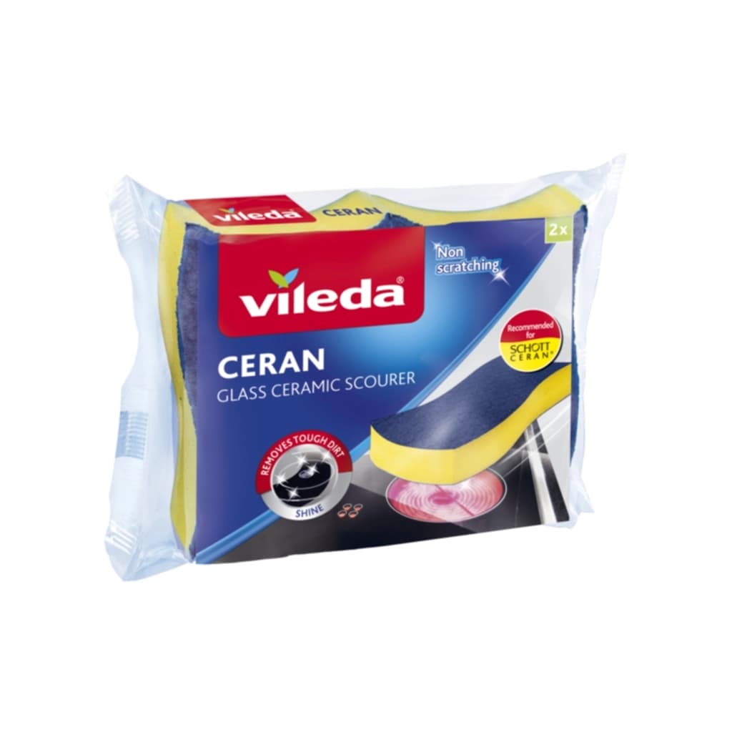Vileda Vileda Ceran glasskeramisk svamp 2-pk 4023103200166 Tilsvarer: N/A