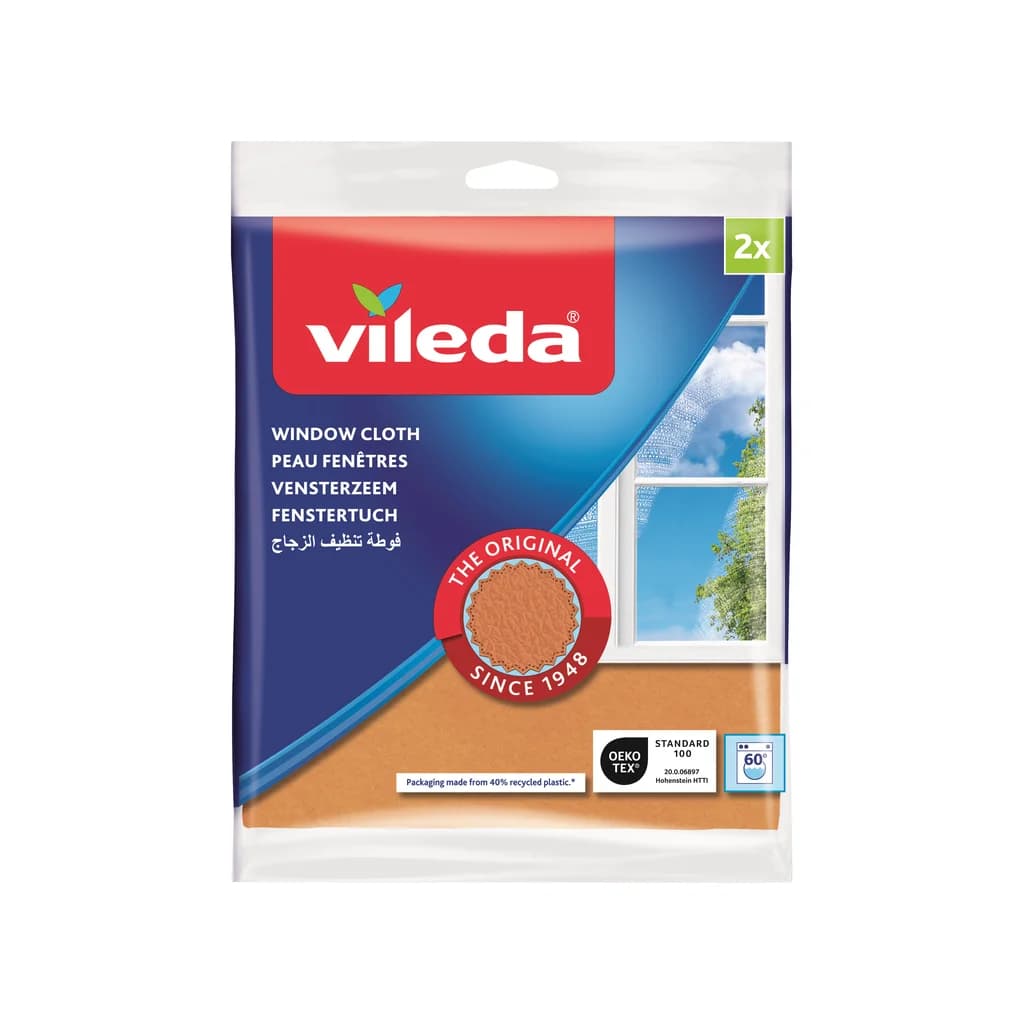 Vileda Vileda Original vindusklut 2-pk 4003790208430 Tilsvarer: N/A