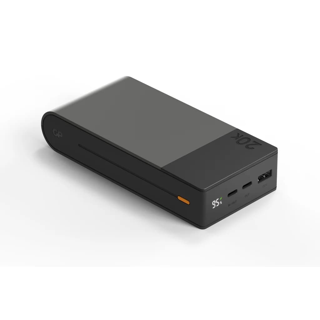 GP BATTERIES GP Powerbank M2+ 20000mAh Grey 405205 Tilsvarer: N/A
