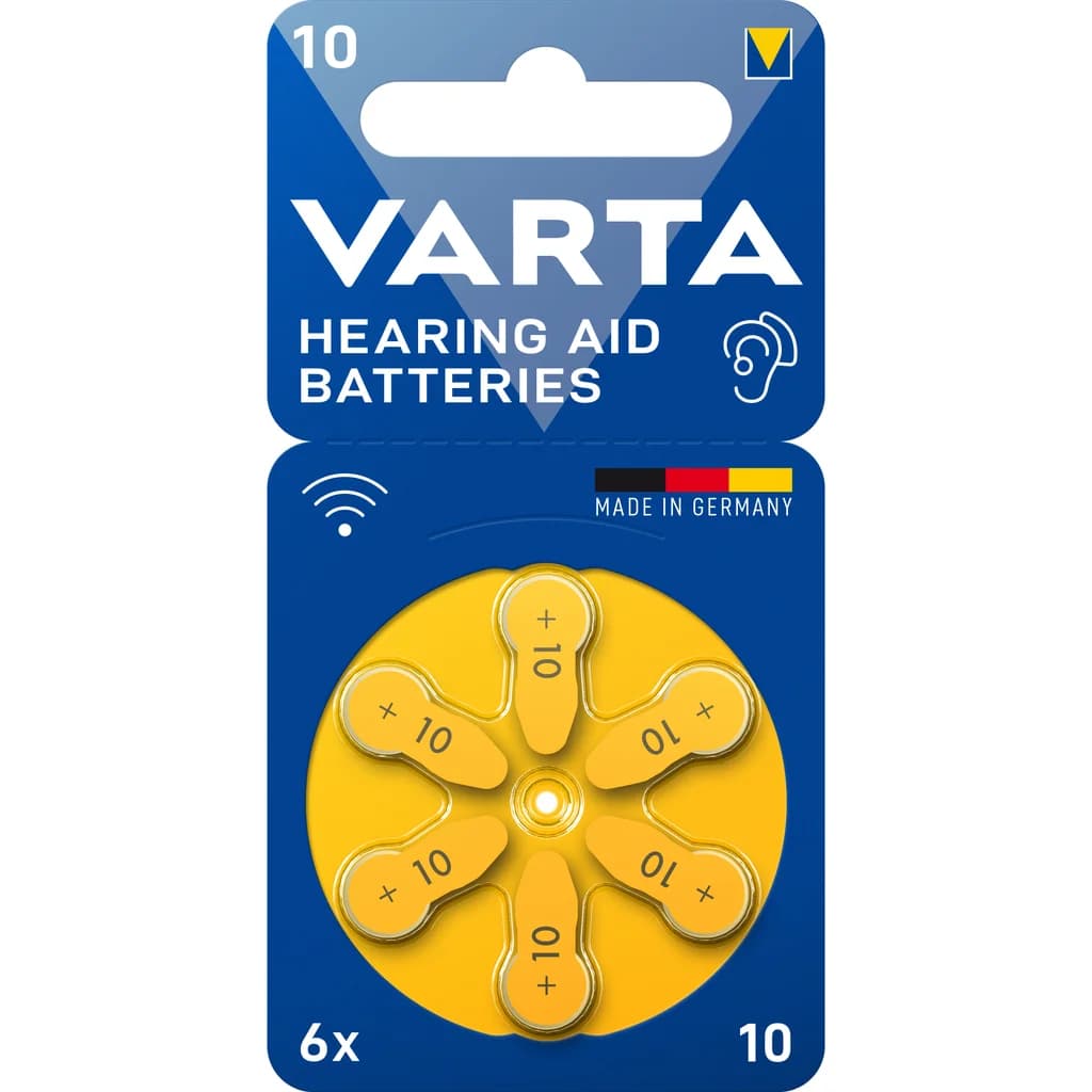 Varta Varta HAB 10 Batteri - 6-pakning 24610101416 Tilsvarer: N/A