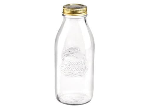 Juiceflaske Quattro Stagioni 1 liter Ø9,4x22,6 cm med lokk
