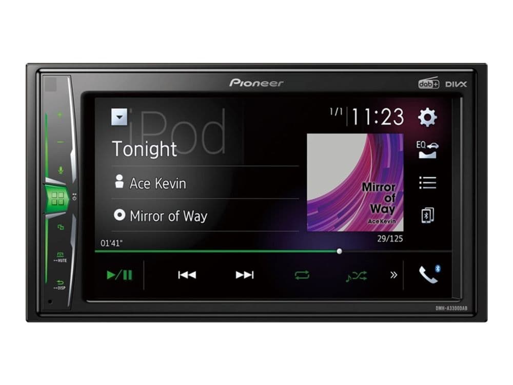 Pioneer DMH A3300DAB - Digital receiver - display - 6.2" - berøringsskjerm