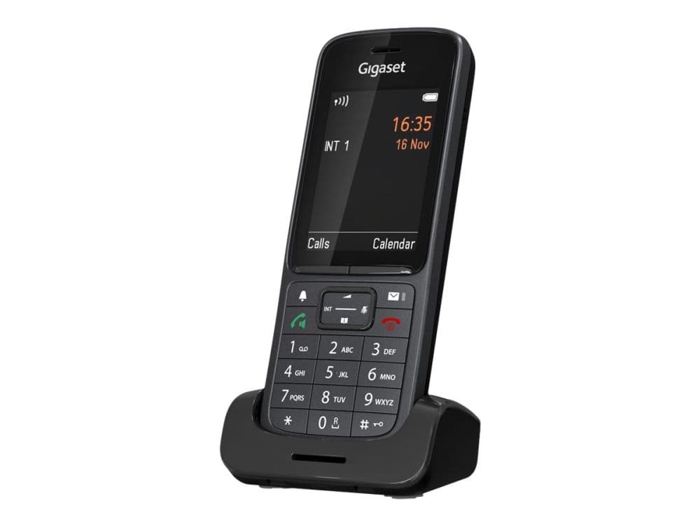 Gigaset SL800H PRO - Trådløst ekstra håndsett - med Bluetooth-grensesnitt med anrops-ID - ECO DECT\GAP\CAT-iq - antrasitt
