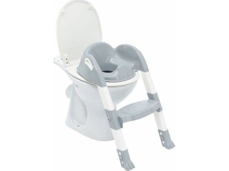 ABACUS toalettsete med trinn grå Thermobaby