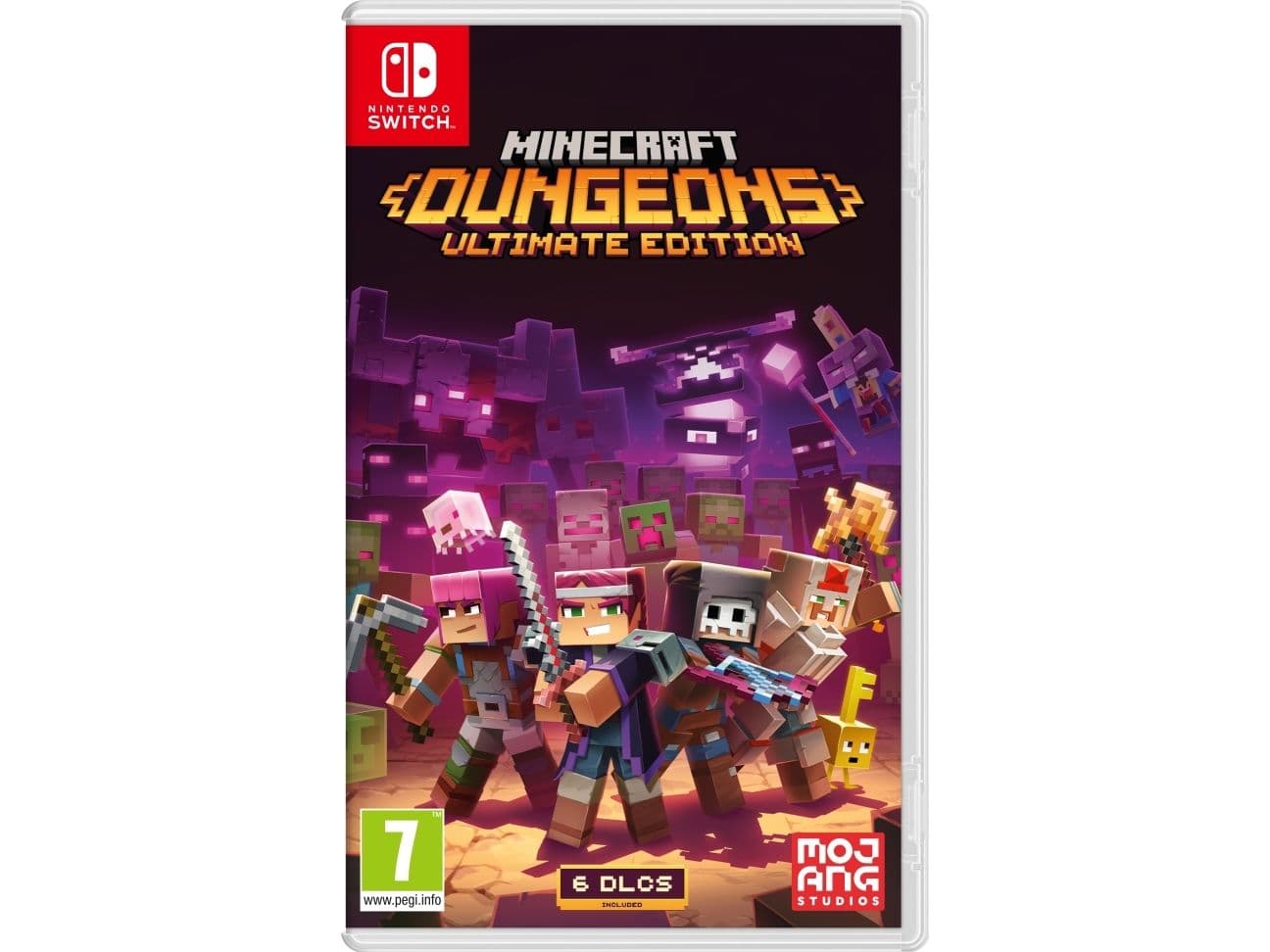 Nintendo Minecraft Dungeons Ultimate Edition, Nintendo Switch, Flerspillermodus, E10+ (Alle 10+)