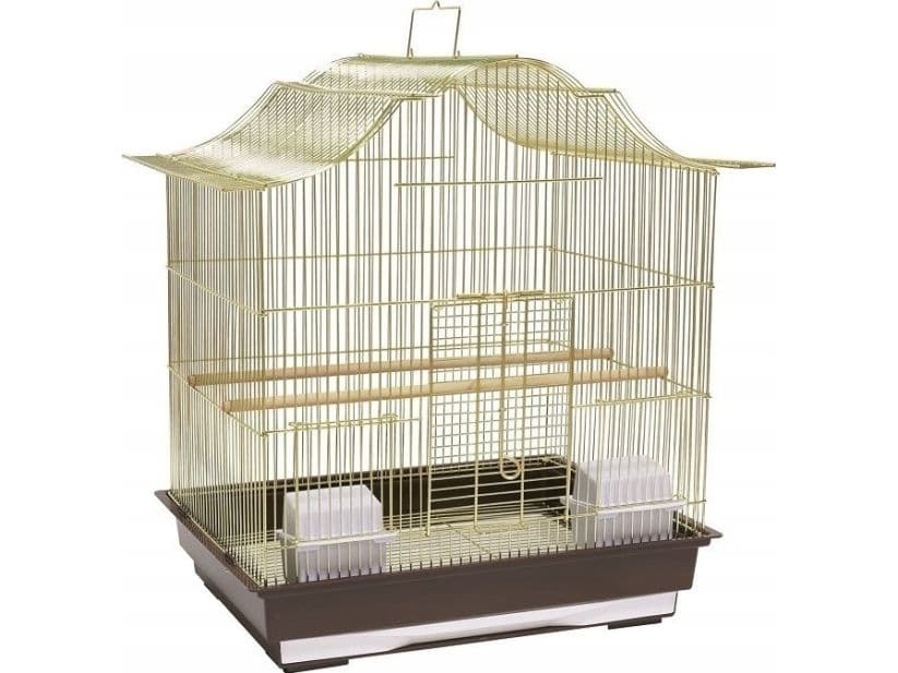 Panama Pet fuglebur 47x36x55,5 cm gull/brun