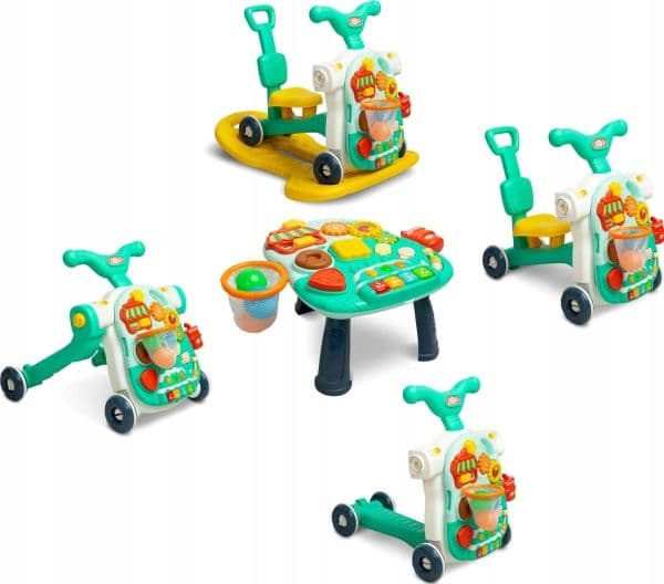 Toyz multifunksjonell gåvogn 5-i-1 (TOYZ-2010)