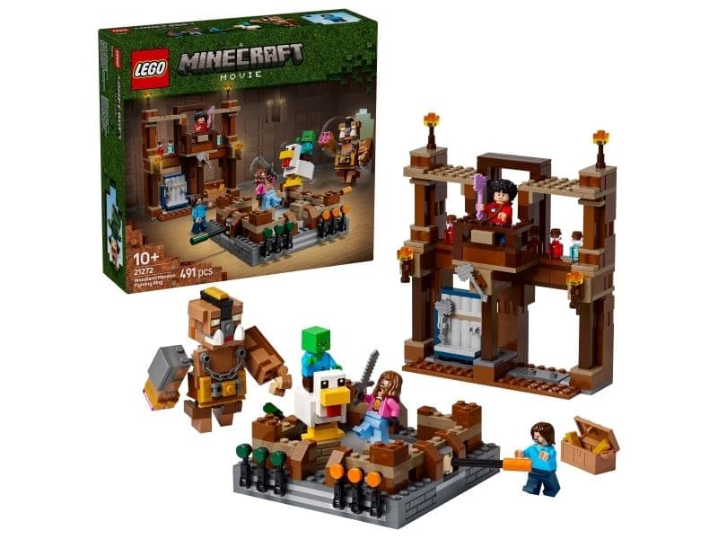 LEGO Minecraft 21272 Skogspalass med kamparena