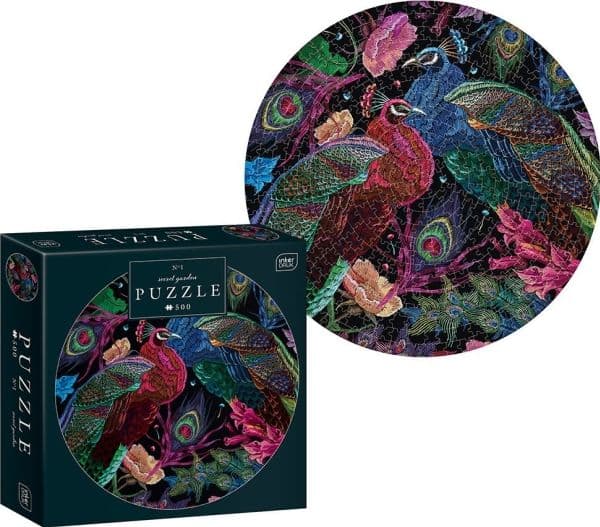Interdruk Puslespill Okrugle Secret Garden 500 brikker