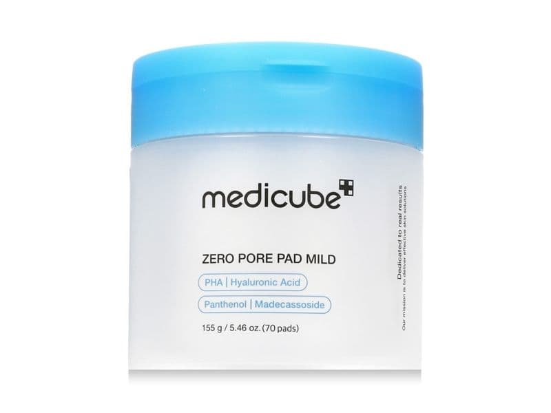 MEDICUBE_Zero Pore Pad Mild eksfolierende pads for sensitiv hud 70 stk