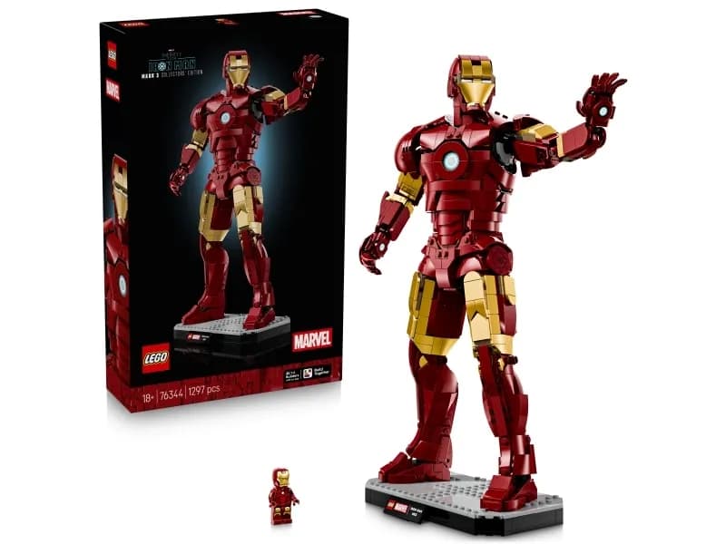 LEGO Super Heroes 76344 Iron Man Mark 3 – samlerutgave