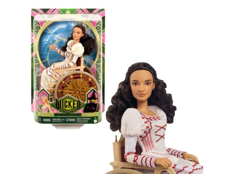 Mattel Wicked Nessarose Fashion Doll, Motedukke, Jente, 4 år, Jente, 289,9 mm, 305 g