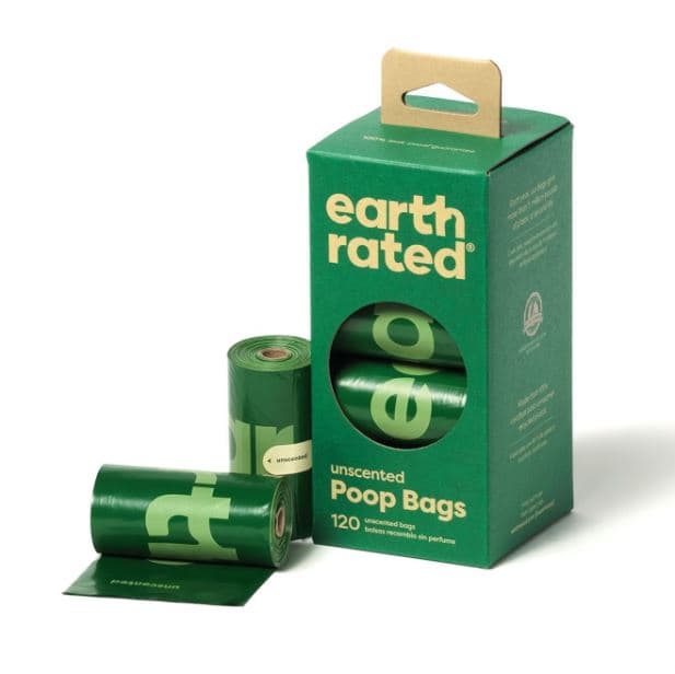 Earth Rated Hundeposer Nøytral 8 ruller