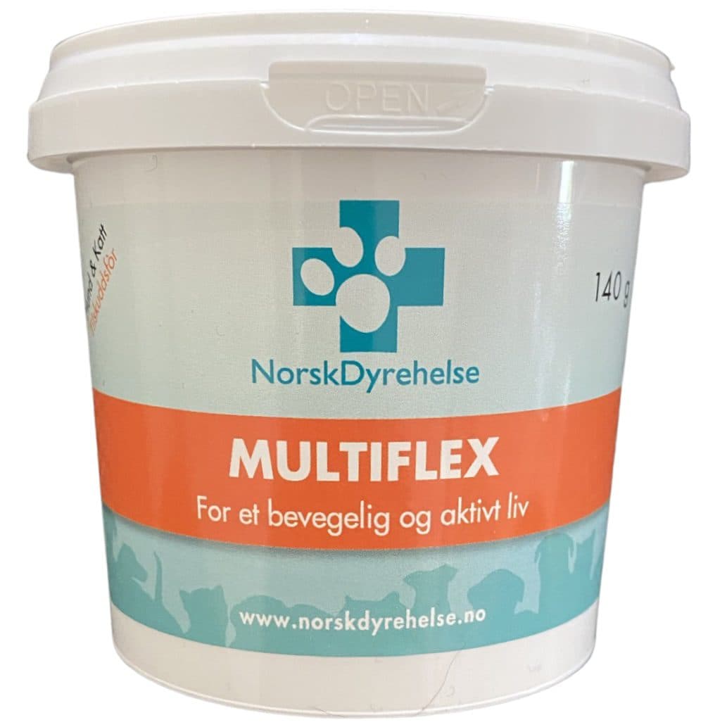 Norsk Dyrehelse MultiFlex Kosttilskudd Hund - 310 gram
