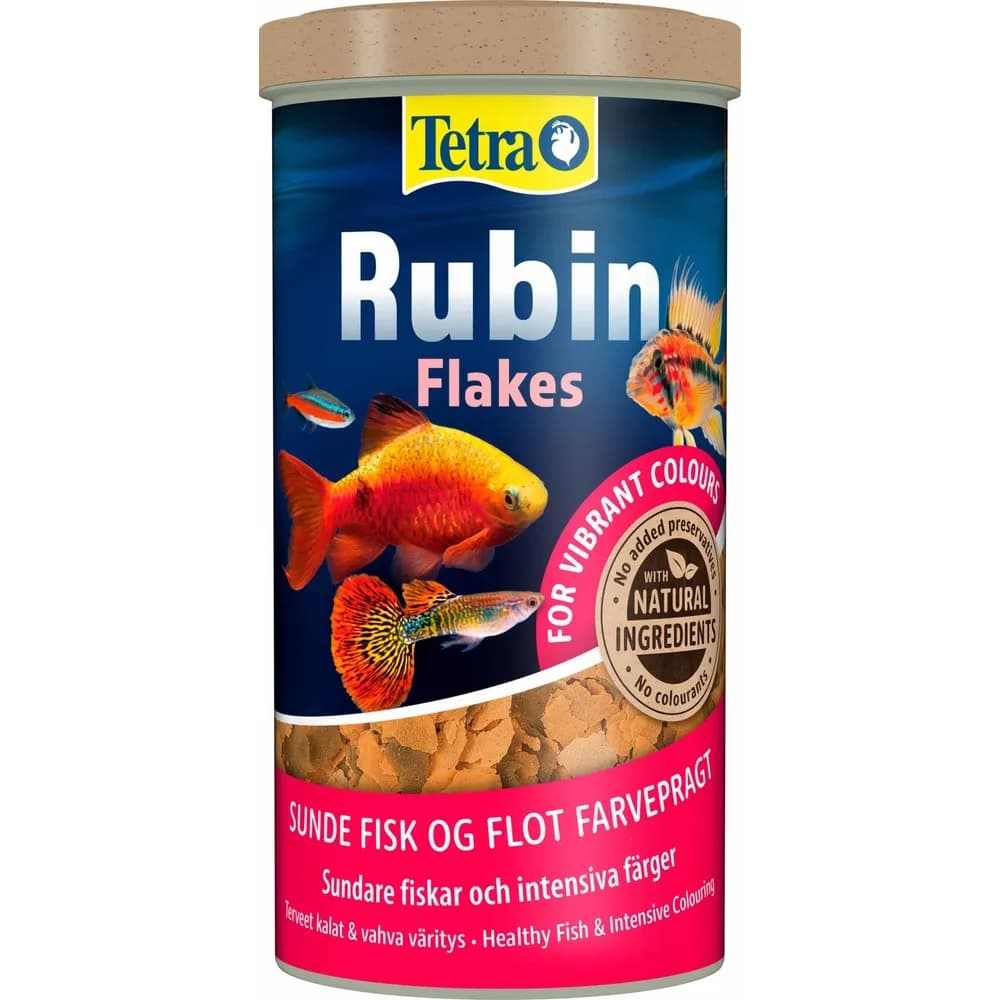 Tetra Rubin flakfôr - 1liter x
