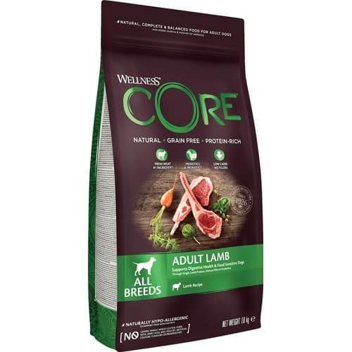 CORE Wellness Adult Lamb All Breeds Hundemat - 10 kg