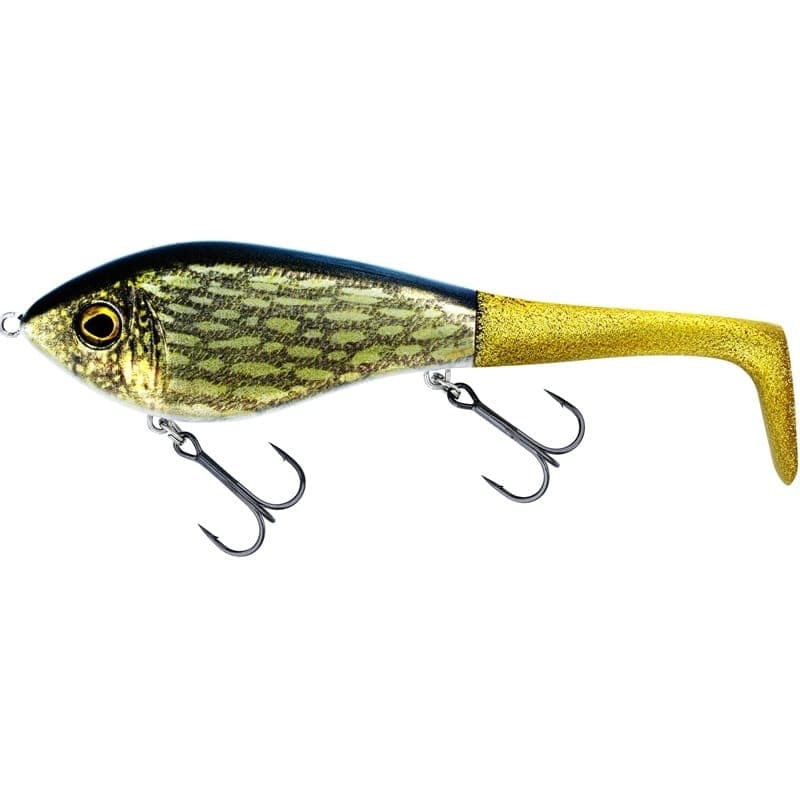 Westin Swim Tail 12cm 68g Sinking Real Pike 1 Body 2 Tails