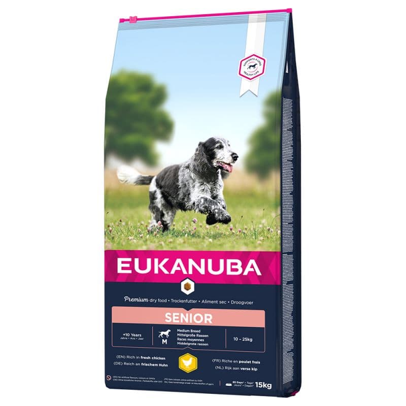 Eukanuba Senior Medium Breed - 15kg