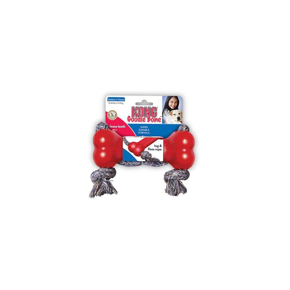 Kong Goodie Bone med Tau - Medium
