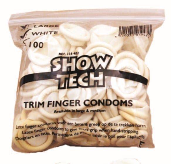 Fingerbeskyttelse for Trimming Fingerkondom - Medium