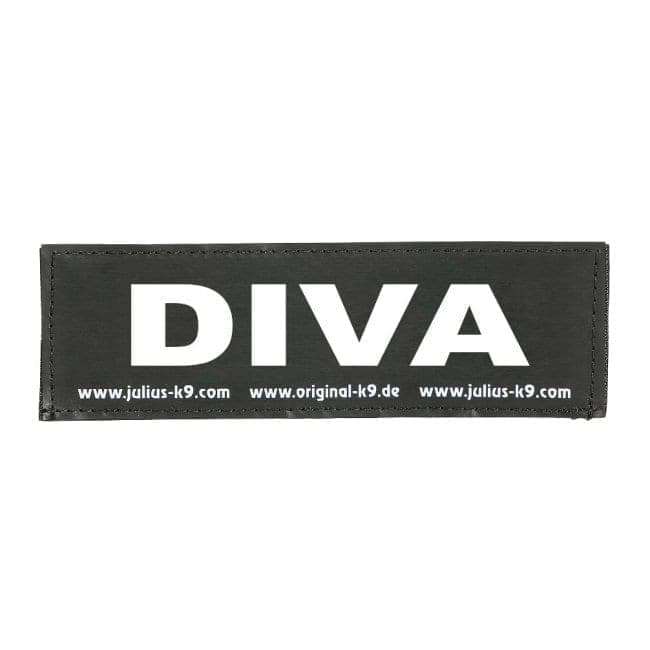 Label-merke Julius K9 small borrelås - Small 110x30 mm