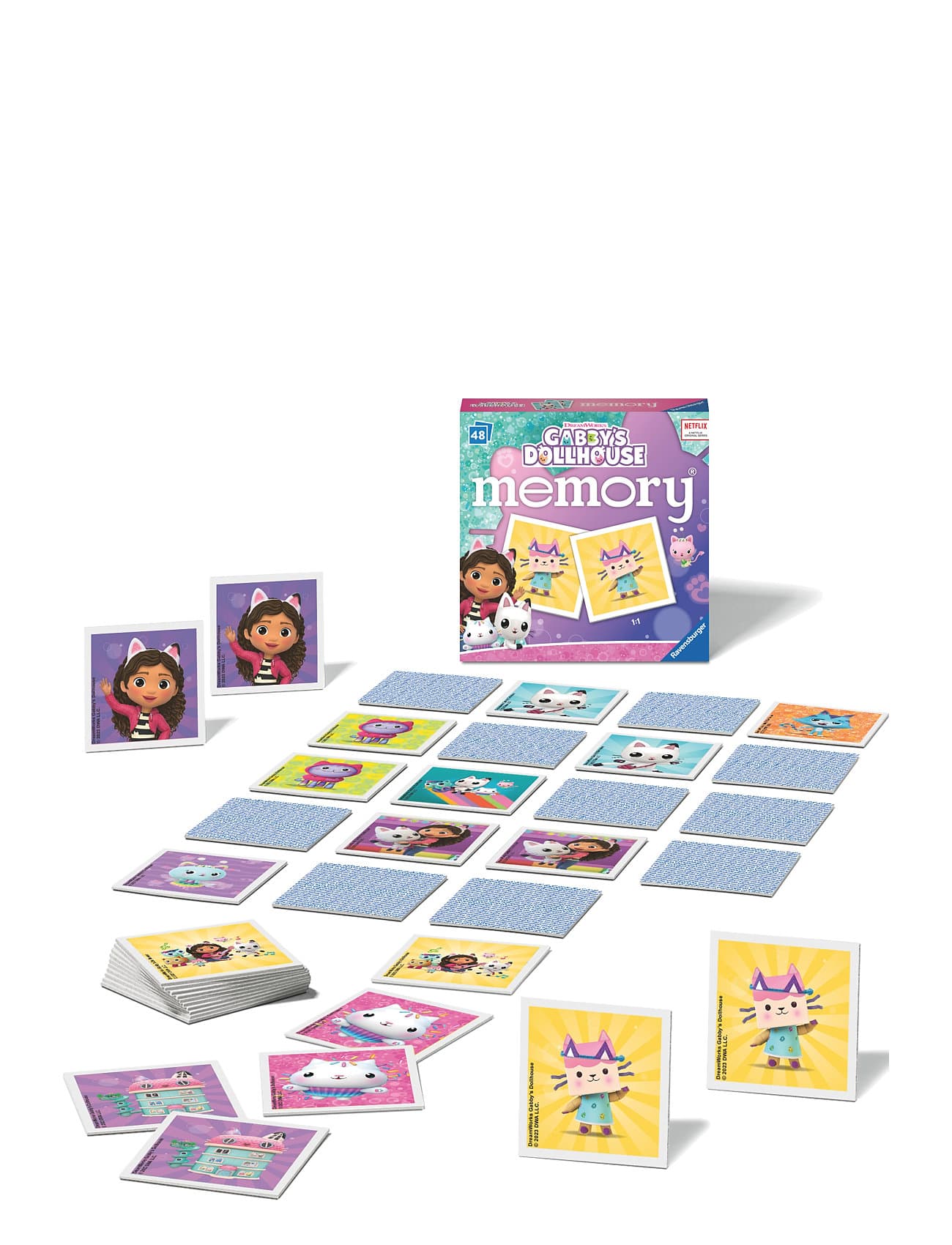 Ravensburger Gabby’s Dollhouse Mini Memory® D/F/I/Nl/En/E - Multi/patterned - ENGLISH
