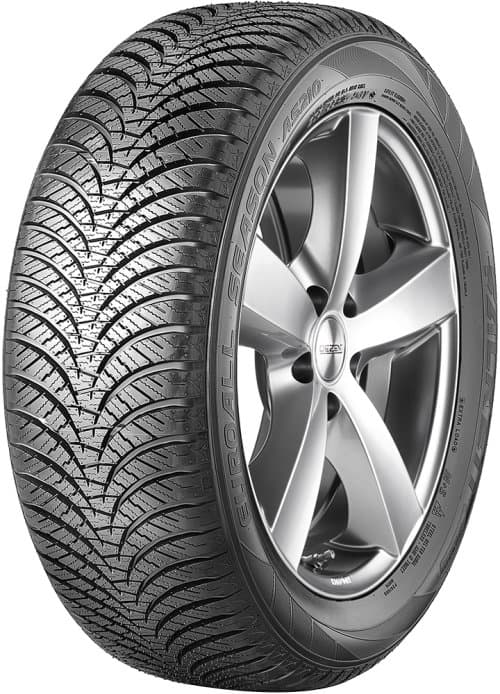 Falken EUROALL SEASON AS210 ( 205/45 R17 88V XL, med felgbeskyttelse (MFS) BLK )
