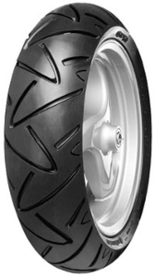 Continental ContiTwist ( 100/80-10 RF TL 58M bakhjul, M/C, forhjul )