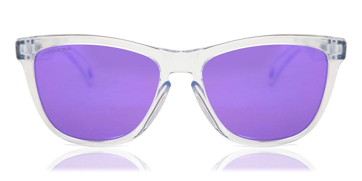 Oakley OO9013 FROGSKINS 9013H7 Gjennomsiktige Solbriller Menn