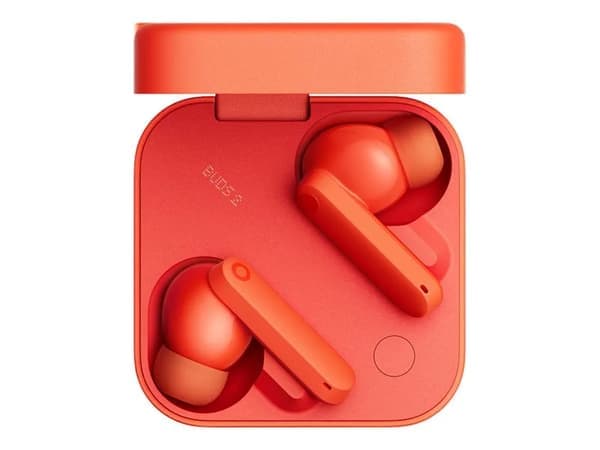 CMF Buds 2 - True wireless-hodetelefoner med mikrofon - ørepropp - Bluetooth - aktiv støydemping - oransje
