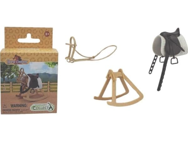Collecta figur tilbehør - rideutstyr (i pakke)