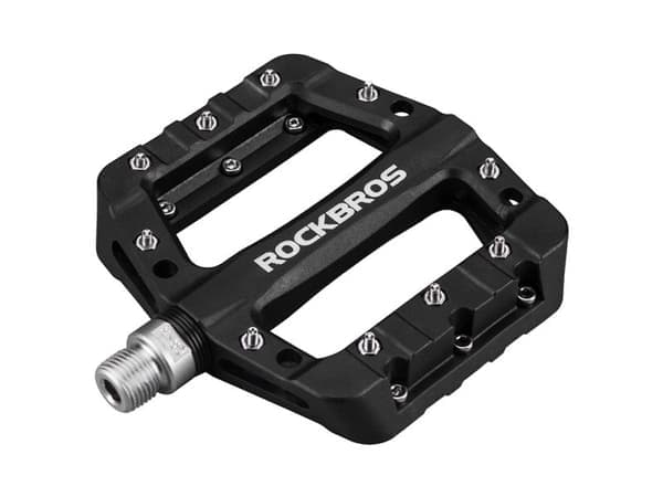 Rockbros 2017-12CBK sykkelpedaler i nylon - svart
