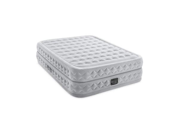 Intex DuraBeam Supreme Air-Flow, Dobbel Madrass, Rektangel, Innebygd luftpumpe