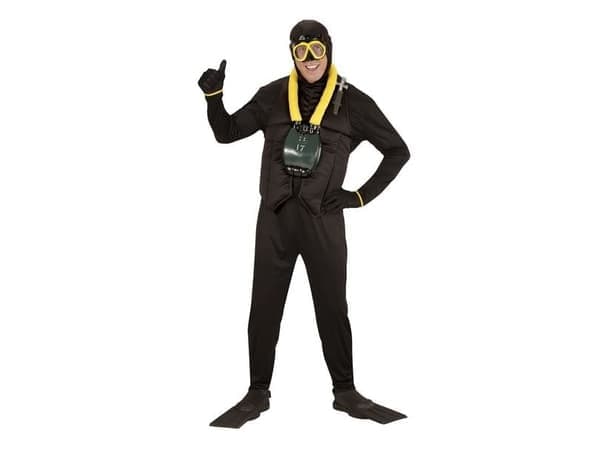 Dykker kostume