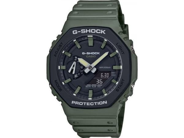 Casio-klokke HERRE CASIO G-SHOCK OCTAGON GA-2100SU-3AER (zd139e)