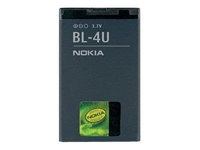 Nokia BL-4U - Mobiltelefonbatteri - Li-Ion - 1000 mAh - for Nokia 301, 3120, 500, 515, 5250, 5330, 5530, 6600, 8800, C5, E75; Asha 210, 30X, 311, 50X