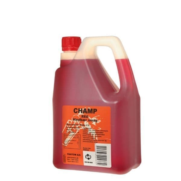 Champ SlushIce Juice med bringebærsmak - 2 liter.