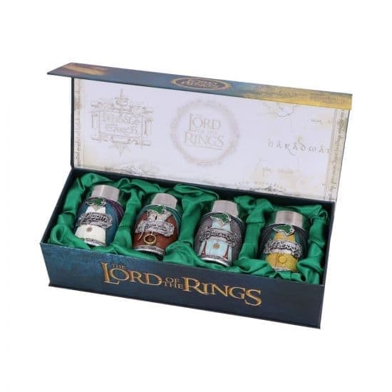 Nemesis Now Ringenes herre Hobbit-snapsglass-sett