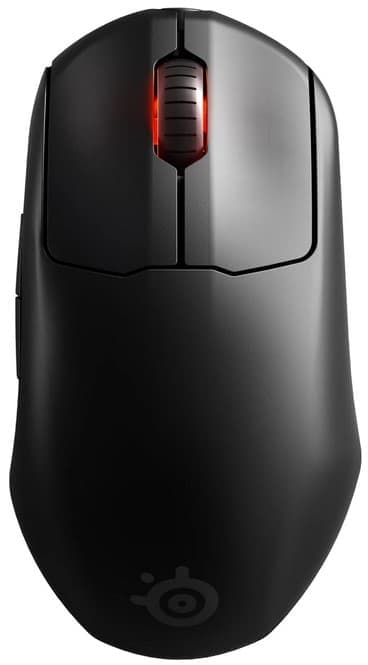 SteelSeries Prime Wireless trådløs spillmus med opptil 100 timers batteritid