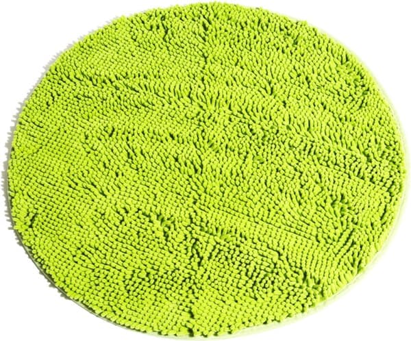 Lord Nelson Baderomsmatte eplegrønn rund 70 cm