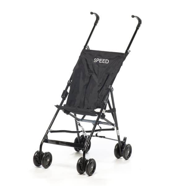Babytrold Speed-barnevogn – svart