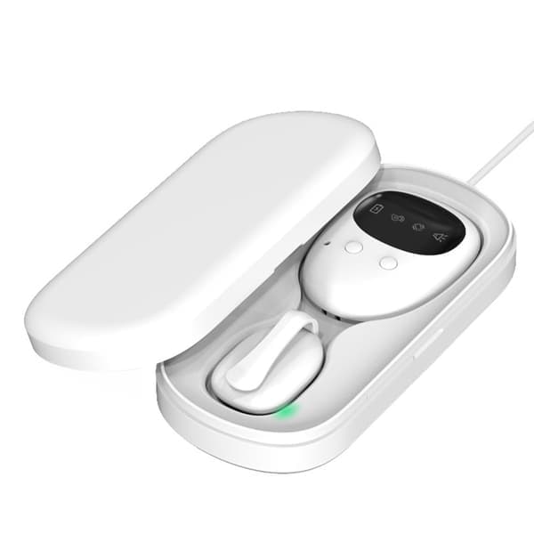 Trådløs sengevæting alarm med svart skjerm - effektiv sengevæting påminnelse for eldre og de med inkontinens