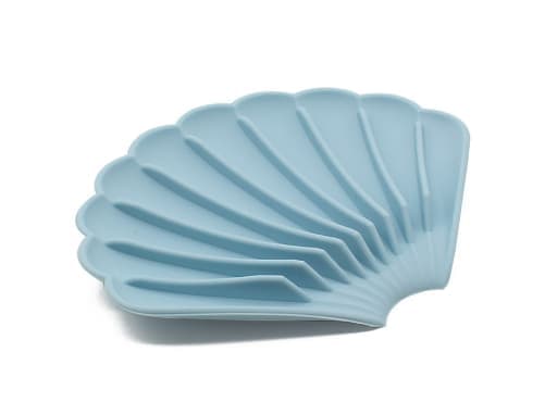 Silikonsåpeholder med avløp Blue