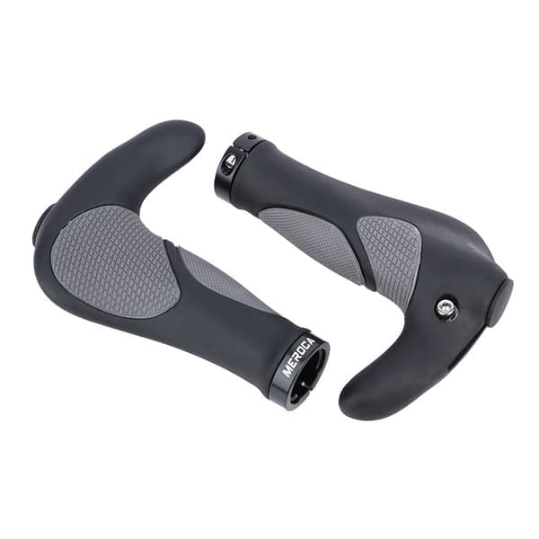 Ergonomiske sykkelhåndtak - 1 par