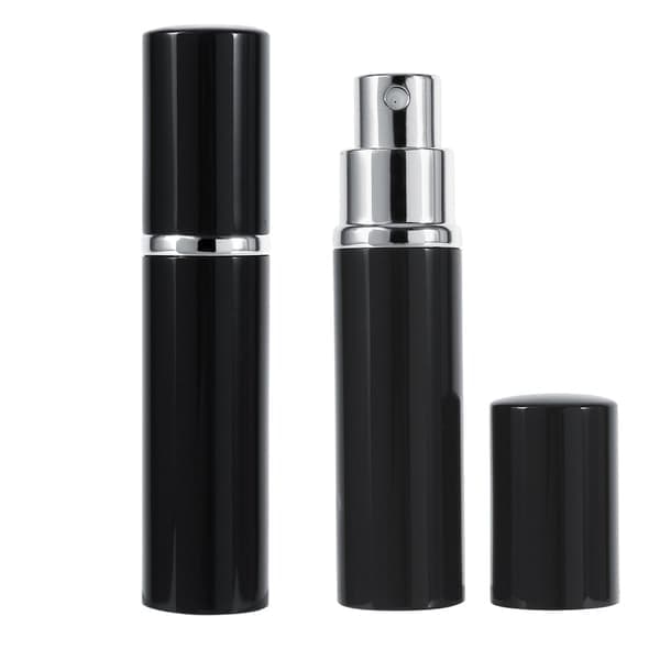 Refill sprayflaske for Parfyme 2-pakning Black 5 ml