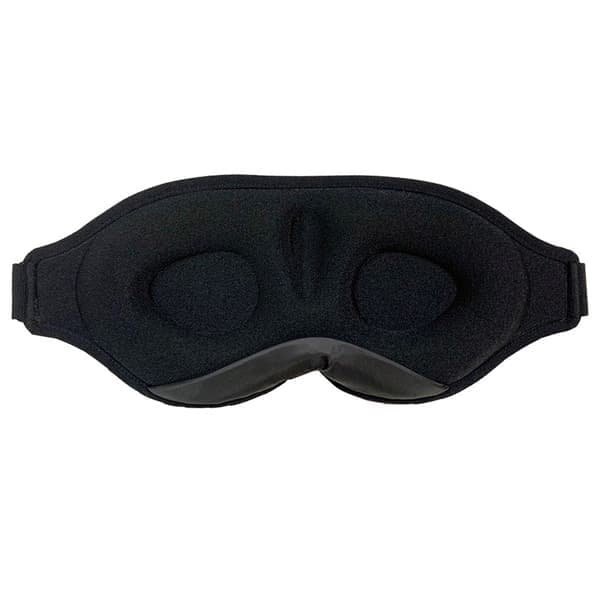 Komfortabel sovemaske / øyemaske Black